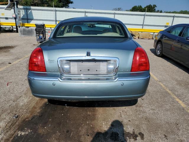 1LNHM81W54Y631144 - 2004 LINCOLN TOWN CAR EXECUTIVE TURQUOISE photo 6