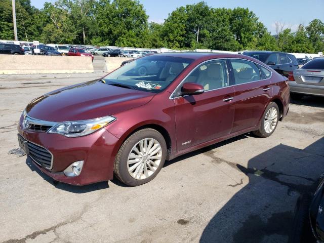 4T1BD1EBXEU023052 - 2014 TOYOTA AVALON HYBRID BURGUNDY photo 1