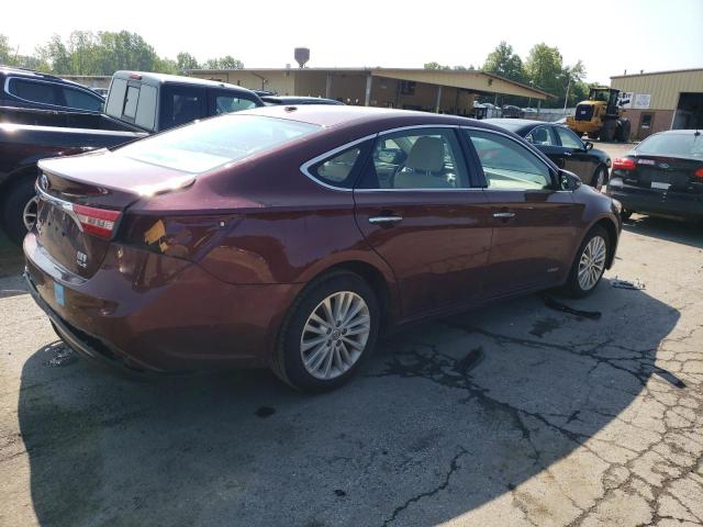 4T1BD1EBXEU023052 - 2014 TOYOTA AVALON HYBRID BURGUNDY photo 3