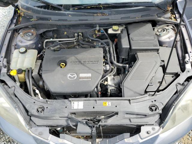 JM1BK344081844482 - 2008 MAZDA 3 HATCHBACK GRAY photo 12