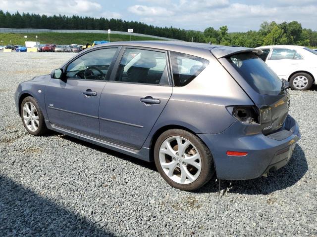 JM1BK344081844482 - 2008 MAZDA 3 HATCHBACK GRAY photo 2