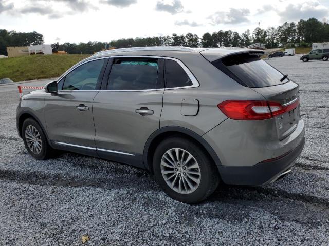 2LMPJ6KR8HBL39934 - 2017 LINCOLN MKX SELECT TAN photo 2