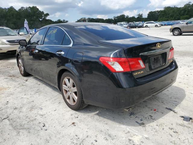 JTHBJ46G772149942 - 2007 LEXUS ES 350 BLACK photo 2