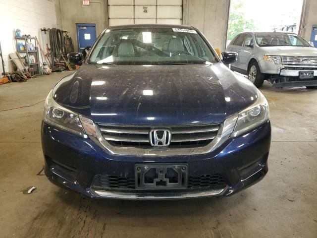 1HGCR2F32FA153192 - 2015 HONDA ACCORD LX BLUE photo 5