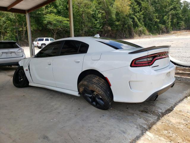 2C3CDXGJ6KH548712 - 2019 DODGE CHARGER SCAT PACK WHITE photo 2