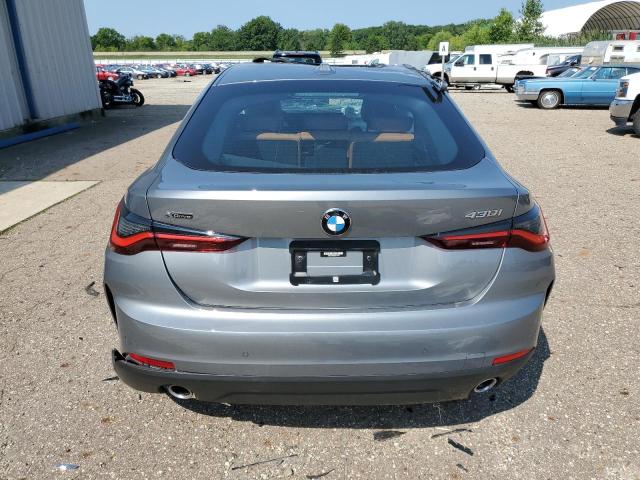 WBA73AV02RFP71376 - 2024 BMW 430XI GRAN COUPE SILVER photo 6