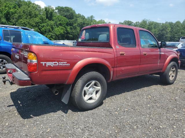 5TEGN92N64Z342863 - 2004 TOYOTA TACOMA DOUBLE CAB PRERUNNER RED photo 3