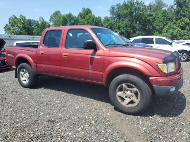 5TEGN92N64Z342863 - 2004 TOYOTA TACOMA DOUBLE CAB PRERUNNER RED photo 4