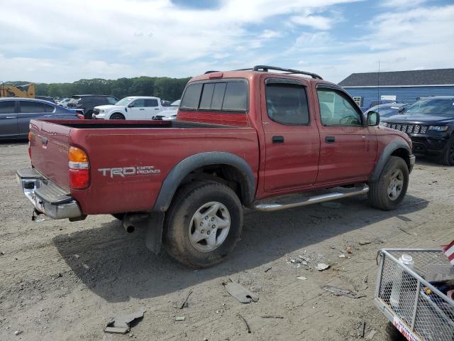 5TEGN92N94Z464181 - 2004 TOYOTA TACOMA DOUBLE CAB PRERUNNER RED photo 3
