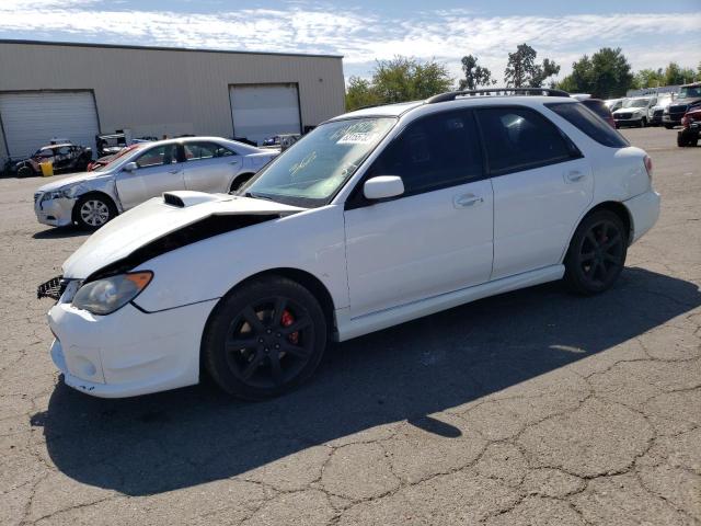 JF1GG79686H800359 - 2006 SUBARU IMPREZA WRX SPORT WHITE photo 1