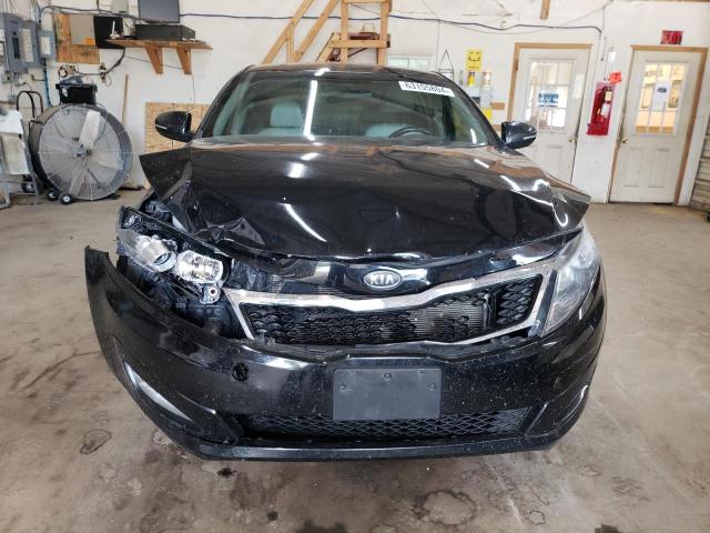 KNAGN4A71B5143691 - 2011 KIA OPTIMA EX BLACK photo 5