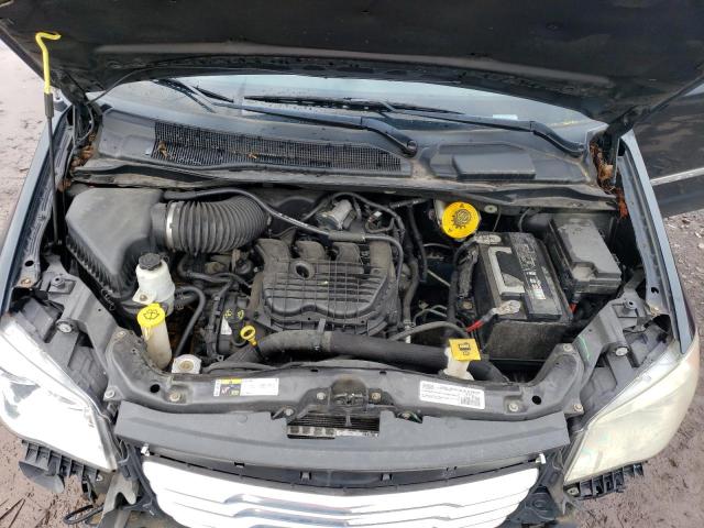 2C4RC1BG0FR662917 - 2015 CHRYSLER TOWN & COU TOURING შავი ფოტო 12