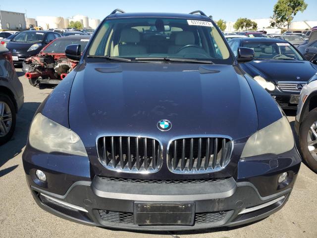 5UXFE43599L038332 - 2009 BMW 5 SERIES XDRIVE30I BLUE photo 5