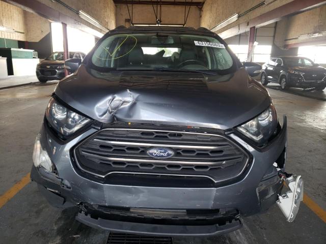 MAJ6P1CL7JC209209 - 2018 FORD ECOSPORT SES GRAY photo 5