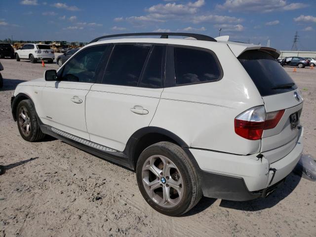 WBXPC93459WJ26845 - 2009 BMW X3 XDRIVE30I WHITE photo 2