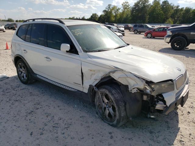 WBXPC93459WJ26845 - 2009 BMW X3 XDRIVE30I WHITE photo 4