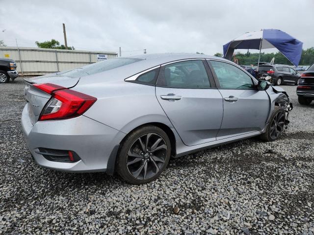 2HGFC2F8XLH521240 - 2020 HONDA CIVIC SPORT 银色 照片 3