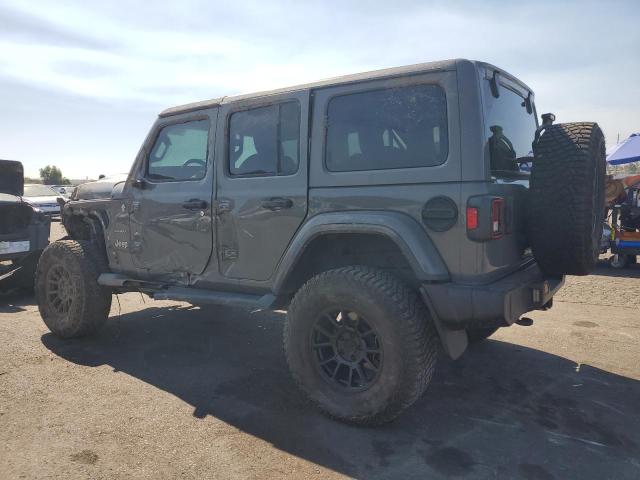 1C4HJXEG8MW866532 - 2021 JEEP WRANGLER U SAHARA GRAY photo 2