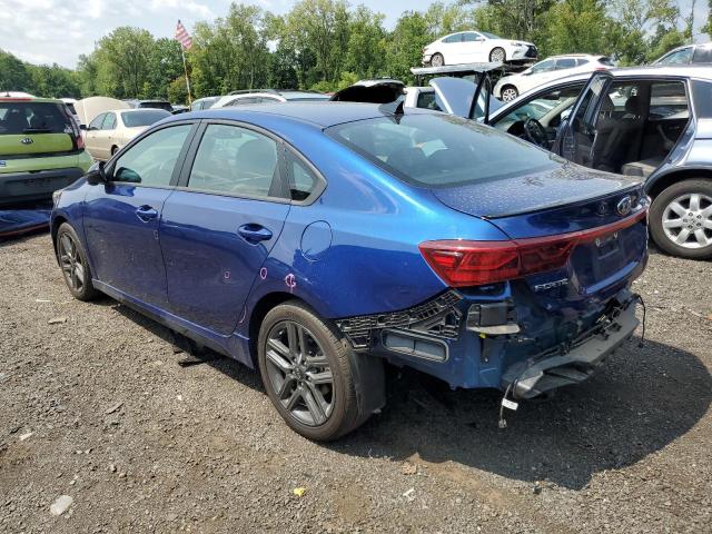 3KPF34AD0ME424060 - 2021 KIA FORTE GT LINE BLUE photo 2