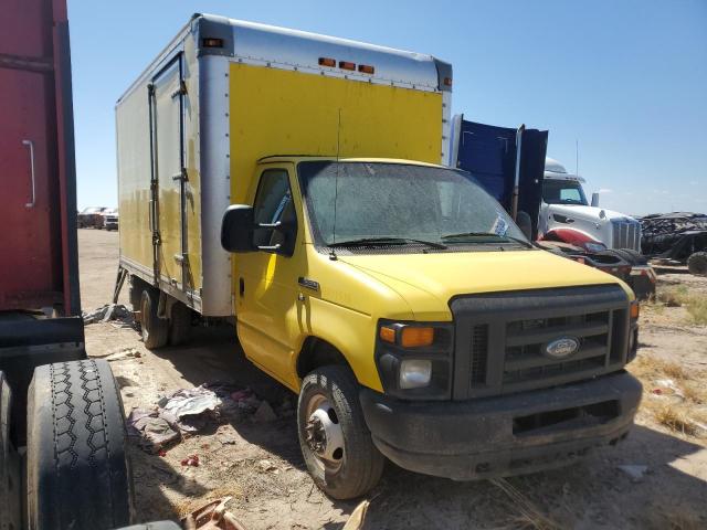 1FDXE4FL1BDA25392 - 2011 FORD ECONOLINE E450 SUPER DUTY CUTAWAY VAN YELLOW photo 4