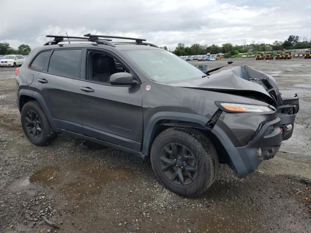 1C4PJMBSXHW566726 - 2017 JEEP CHEROKEE TRAILHAWK GRAY photo 4