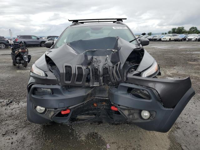 1C4PJMBSXHW566726 - 2017 JEEP CHEROKEE TRAILHAWK GRAY photo 5