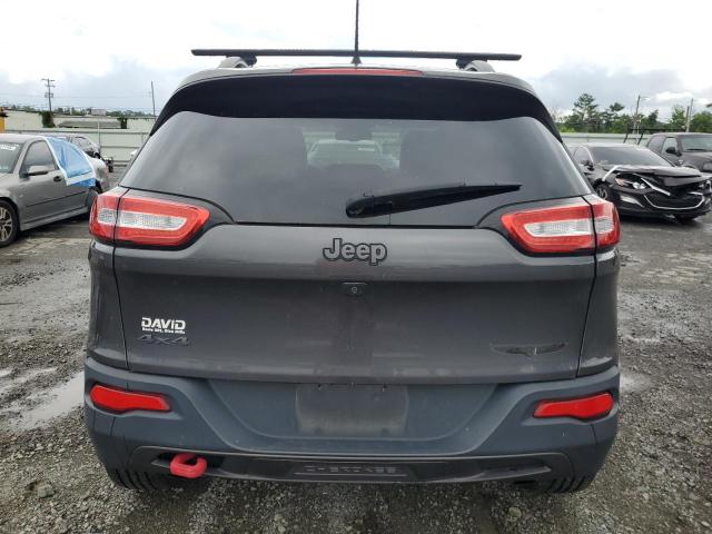 1C4PJMBSXHW566726 - 2017 JEEP CHEROKEE TRAILHAWK GRAY photo 6