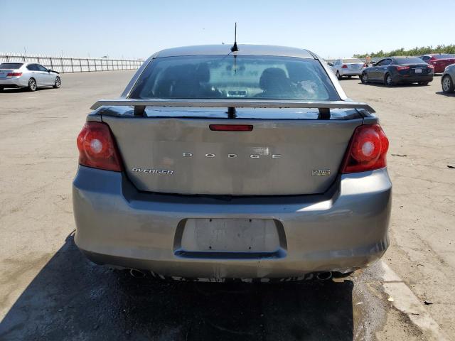 1C3CDZEG6CN269434 - 2012 DODGE AVENGER SXT SILVER photo 6