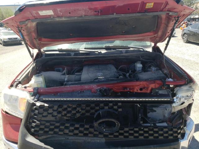 5TFRW5F17GX195793 - 2016 TOYOTA TUNDRA DOUBLE CAB SR/SR5 BURGUNDY photo 11