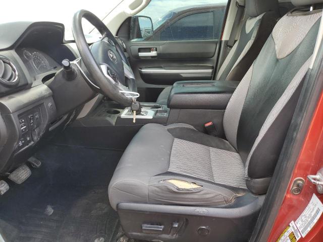 5TFRW5F17GX195793 - 2016 TOYOTA TUNDRA DOUBLE CAB SR/SR5 BURGUNDY photo 7