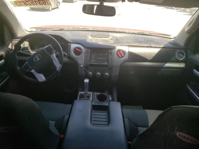 5TFRW5F17GX195793 - 2016 TOYOTA TUNDRA DOUBLE CAB SR/SR5 BURGUNDY photo 8