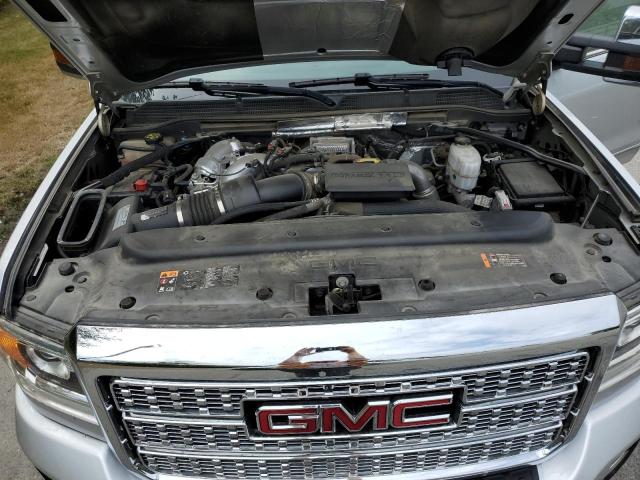 1GT42WEY0KF270617 - 2019 GMC SIERRA K3500 DENALI SILVER photo 11