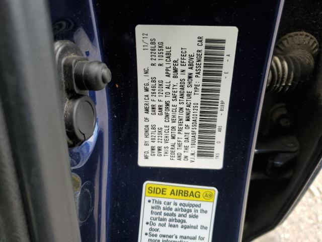 19UUA9F55DA001250 - 2013 ACURA TL TECH BLUE photo 13