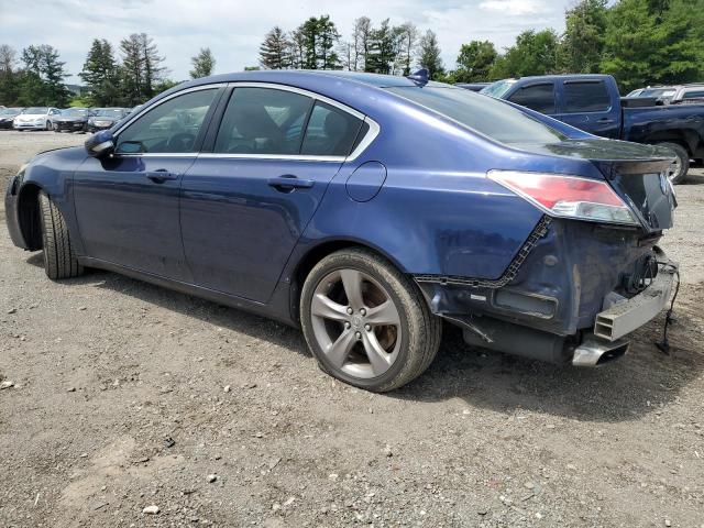 19UUA9F55DA001250 - 2013 ACURA TL TECH BLUE photo 2