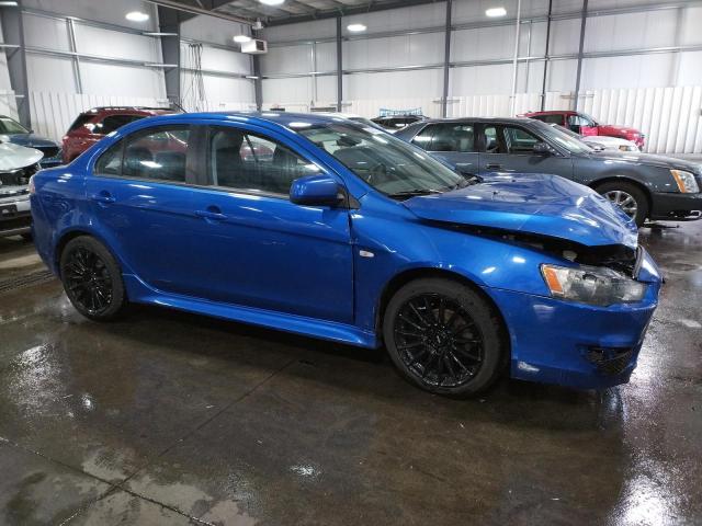 JA32U2FU0CU008730 - 2012 MITSUBISHI LANCER ES/ES SPORT BLUE photo 4