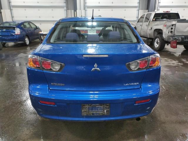 JA32U2FU0CU008730 - 2012 MITSUBISHI LANCER ES/ES SPORT BLUE photo 6