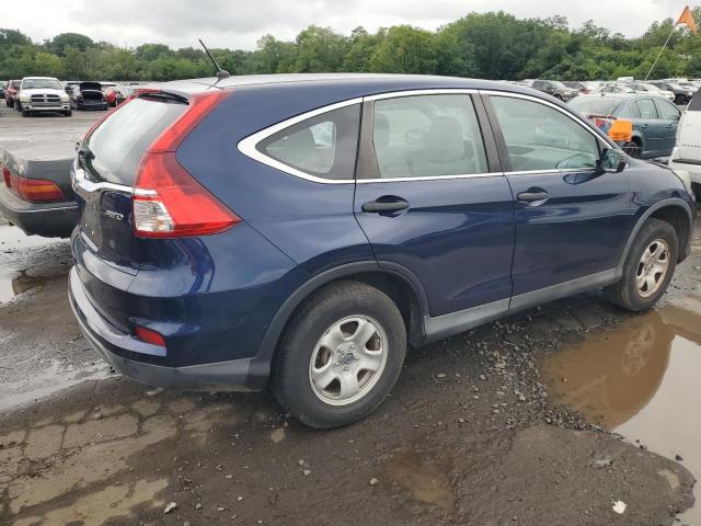 2HKRM4H32FH605599 - 2015 HONDA CR-V LX BLUE photo 3