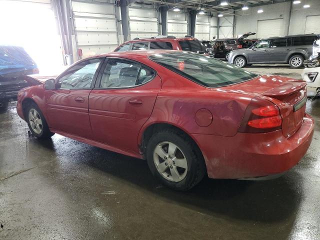 2G2WP552281177926 - 2008 PONTIAC GRAND PRIX RED photo 2