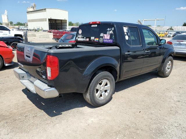 1N6AD0ER8AC435605 - 2010 NISSAN FRONTIER CREW CAB SE BLACK photo 3