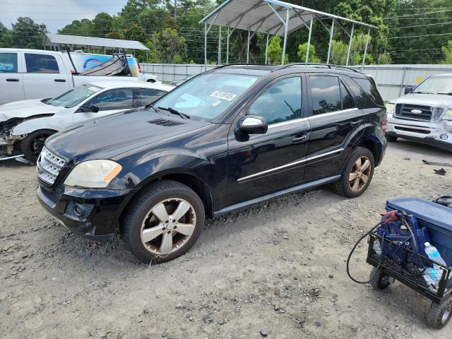 4JGBB8GB8AA562941 - 2010 MERCEDES-BENZ ML 350 4MATIC BLACK photo 1