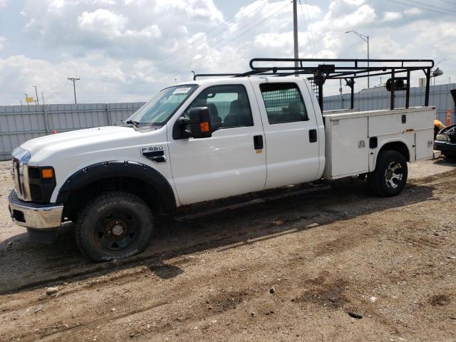 1FDSW31538EC62205 - 2008 FORD F350 SRW SUPER DUTY WHITE photo 1