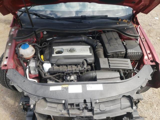 WVWBP7AN1GE501791 - 2016 VOLKSWAGEN CC BASE RED photo 11