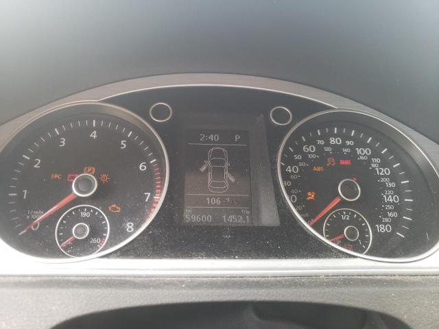 WVWBP7AN1GE501791 - 2016 VOLKSWAGEN CC BASE RED photo 9