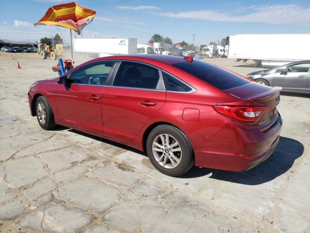 5NPE24AF9FH232361 - 2015 HYUNDAI SONATA SE BURGUNDY photo 2