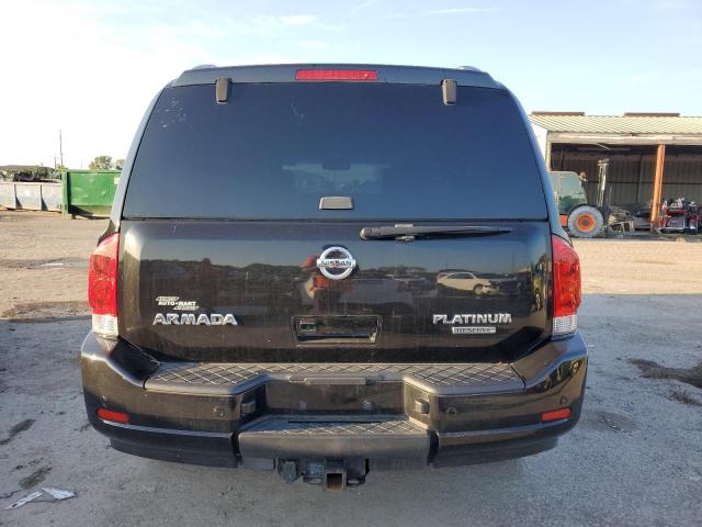 5N1BA0NF2EN609633 - 2014 NISSAN ARMADA PLATINUM BLACK photo 6