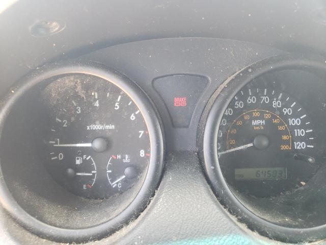 KL1TD66686B619319 - 2006 CHEVROLET AVEO BASE ORANGE photo 9