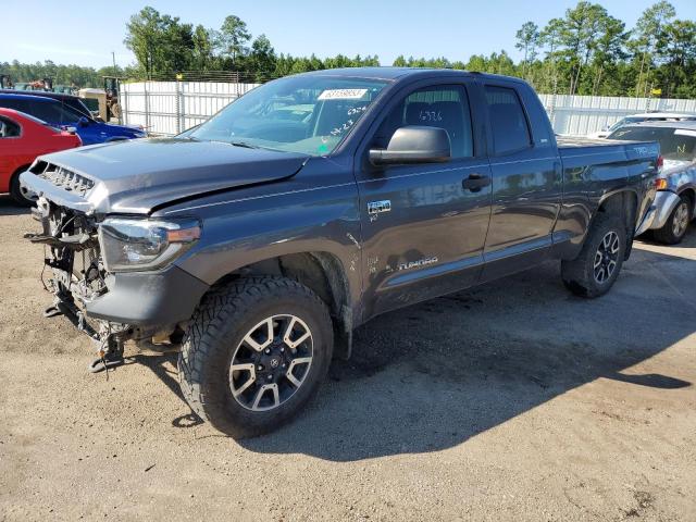 5TFUY5F19LX946326 - 2020 TOYOTA TUNDRA DOUBLE CAB SR/SR5 GRAY photo 1