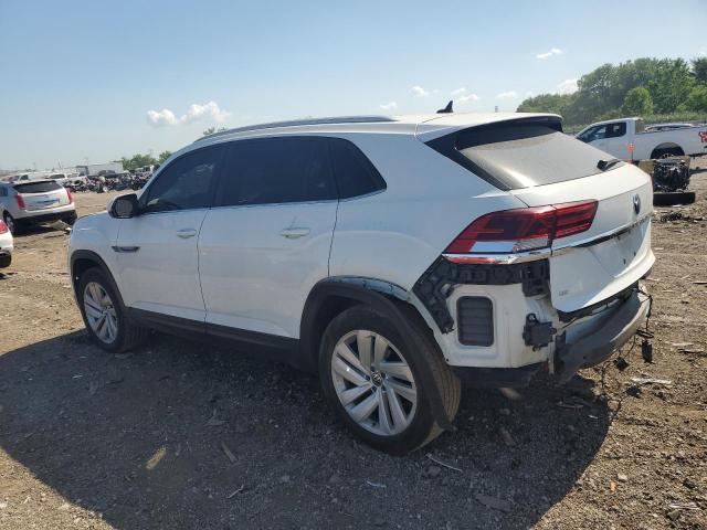 1V2JC2CA3MC240190 - 2021 VOLKSWAGEN ATLAS CROS SE Biały zdjęcie 2