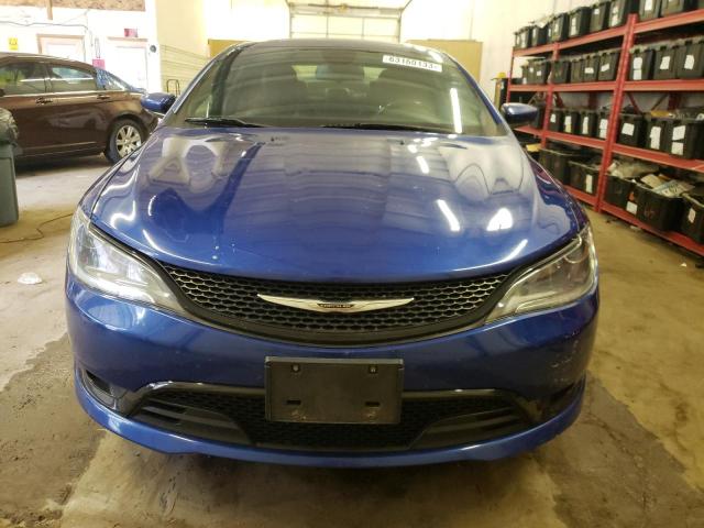 1C3CCCDG0FN678597 - 2015 CHRYSLER 200 S BLUE photo 5