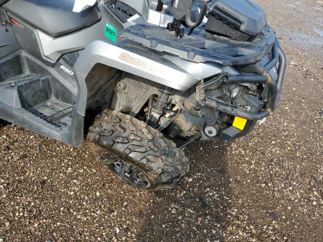 3JBLPAU28GJ001953 - 2016 CAN-AM OUTLANDER XT 850 GRAY photo 9